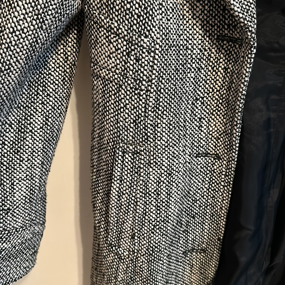 Bcbgeneration Herringbone Blazer Jacket Size M - image 4